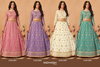 Mehvish Vol 24 Organza Designer Lehenga Choli Wholesalers In Surat