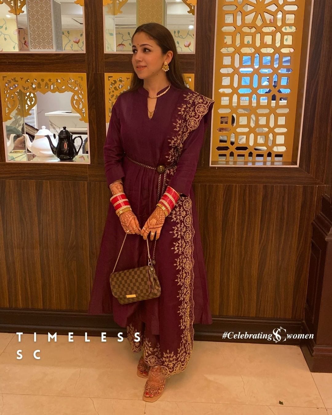 Akshar Designer Cotton SIlk Kurti With Bottom Dupatta