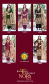 Nora Vol 14 By Jt Rayon Gold Printed Surat Dress Material Wholesale Market
