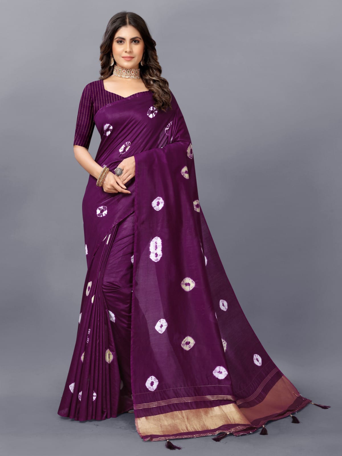 Radha Raman Shiboori Bandhani Printed Sarees Catalog
