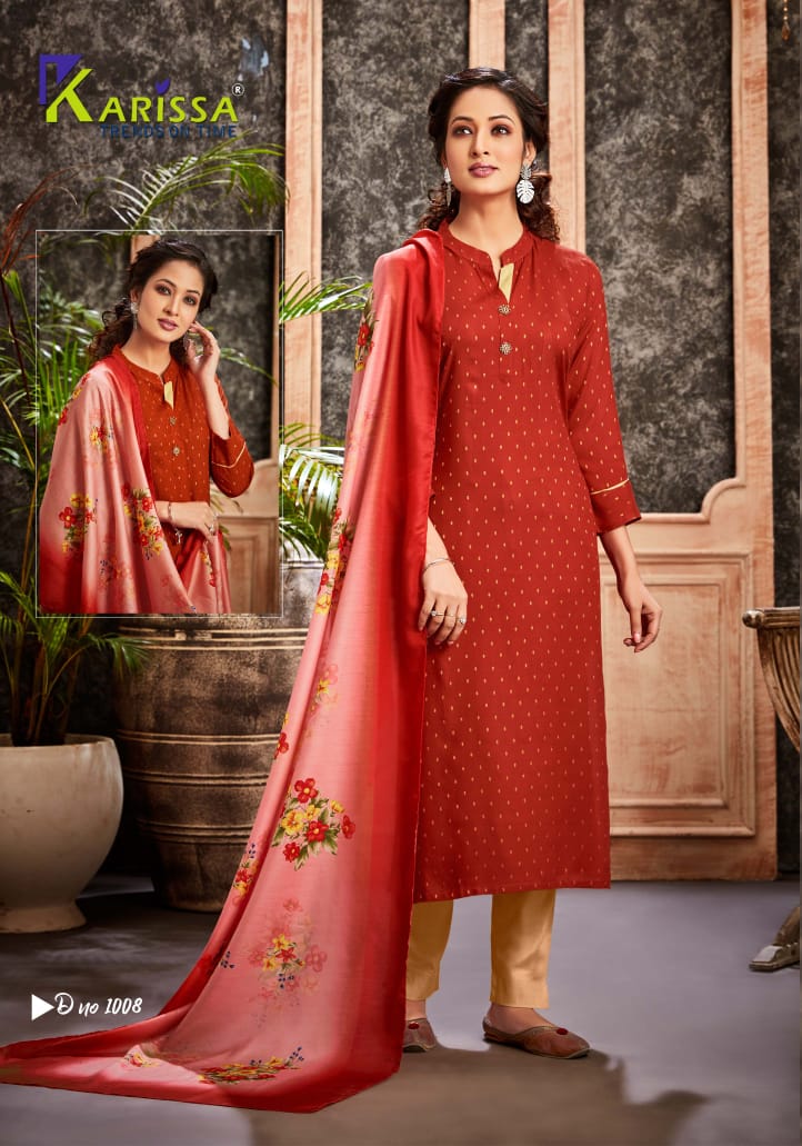 Karissa Tathastu Latest Casual Wear Designer Stylish Ready Made Dress Collection 