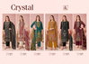 Crystal By Alok Viscose Printed Embroidery Dress Material Wholesale Market In Surat