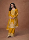 Anupama By Aashirwad Chinon Silk Designer Online Readymade Suits Wholesale