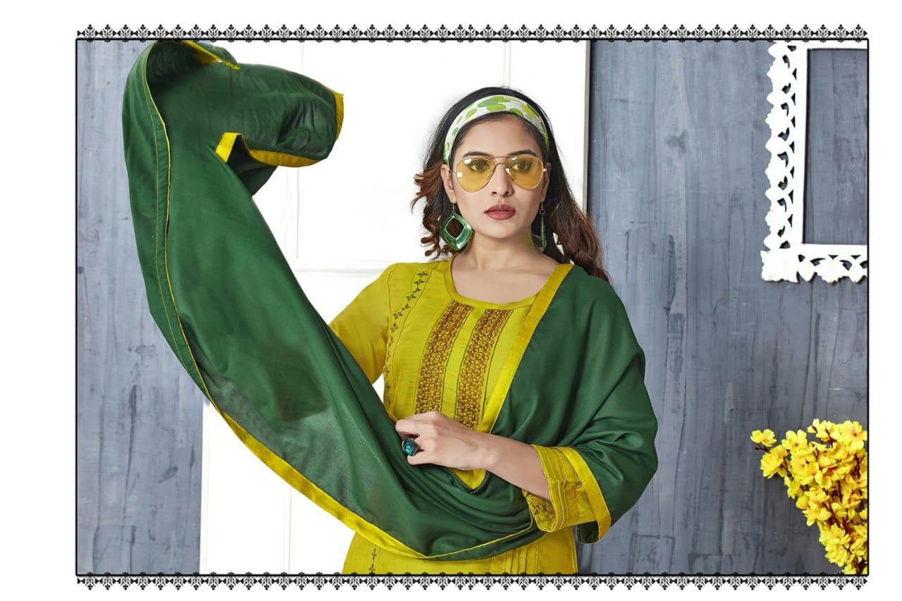 Bonie Naira Latest Designer Patiyala Style Beautiful Neck Design Salwar Suit Collection
