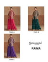 Raima By Gulkayra Designer Chinon Embroidered Indo Western Wholesalers In Delhi