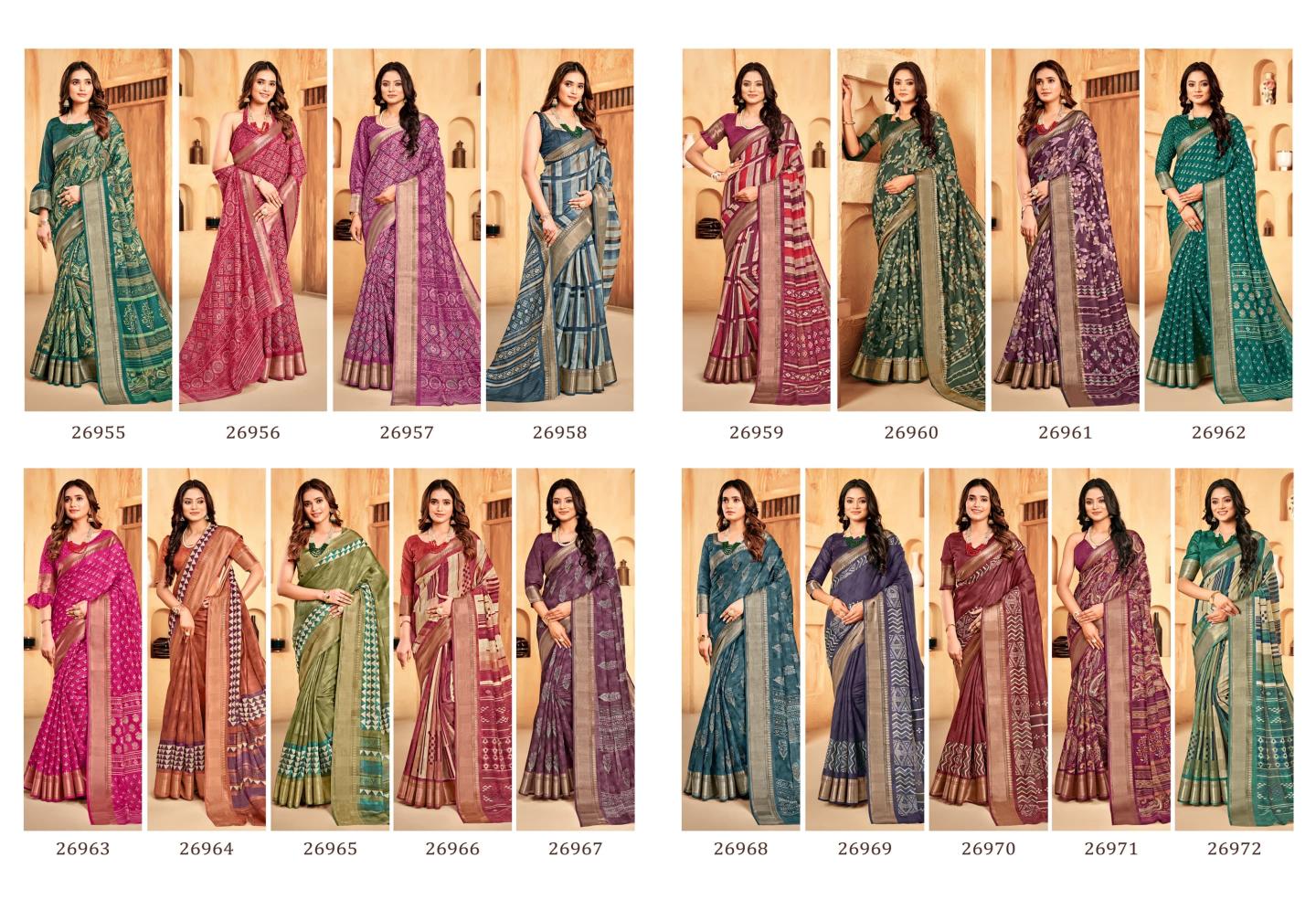Camillia Vol 12 By Bela Fashion Cotton Printed Saree Wholesale Clothing Distributors In India