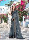 Resham By Kalista Party Wear Designer Vichitra Silk Saree Wholesale In India