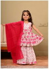 Naisha Kids 11 Cotton Kurta With Bottom And Dupatta Stylish Girls Wear Wholesale Clothing Suppliers In Mumbai
