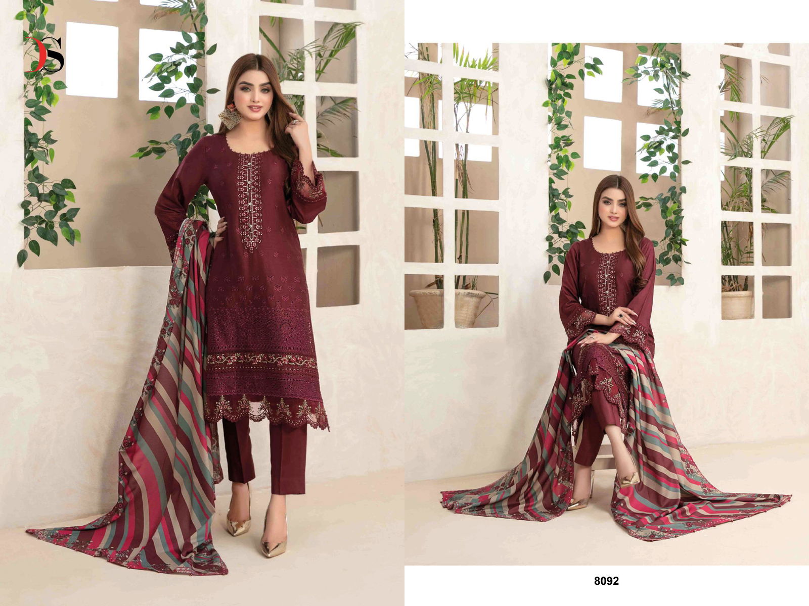 Rangrasiya Lawn 25 Vol 2 By Deepsy Pakistani Suit Wholesale In India