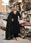 Kashmira By Karissa Bombay Cotton A Line Kurti With Bottom Dupatta Wholesale Online

