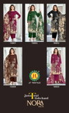 Nora Vol 10 By Jt Rayon Foil Printed Dress Material Wholesaler In Surat