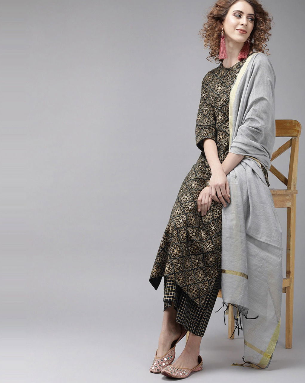 Era Pankh 1 Latest Casual Wear Ready - Made Printed Pure Cotton Plazzo Suit Collection
