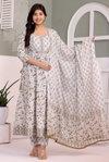 Naisha K 318 Vol 4 Cotton Anarkali Top With Bottom Dupatta Bulk Orders In India