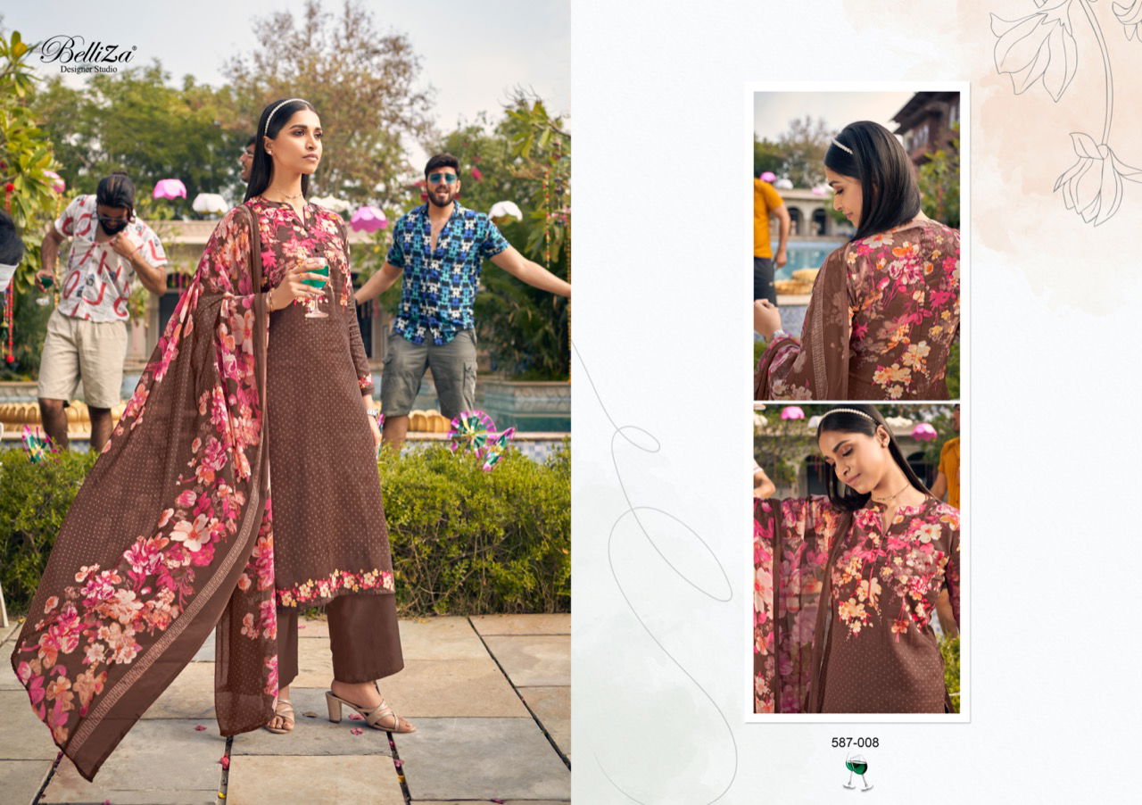 Belliza Namya Ready Made Latest Fancy Ethnic Wear Designer Salwar Suit Collection