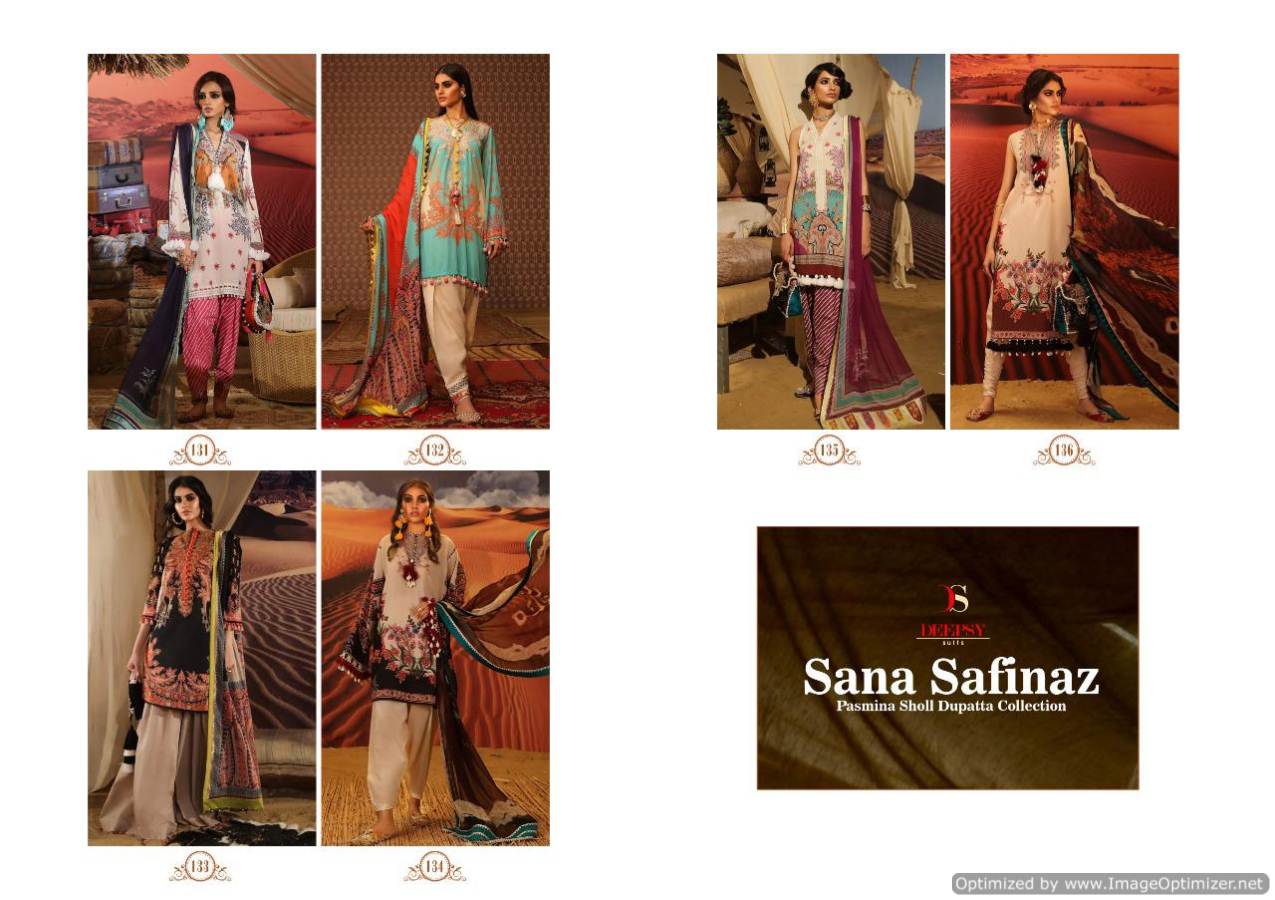 Deepsy Sana Safinaz Latest Heavy Printed Pakistani Suit Collection 