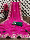 Jk 389 Georgette Party Wear Traditional Motda Saree Surat Wholesale Market