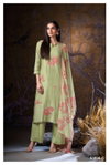 Sivah 3898 By Ganga Bemberg Silk Embroidered Suit Wholesale Distributors In India