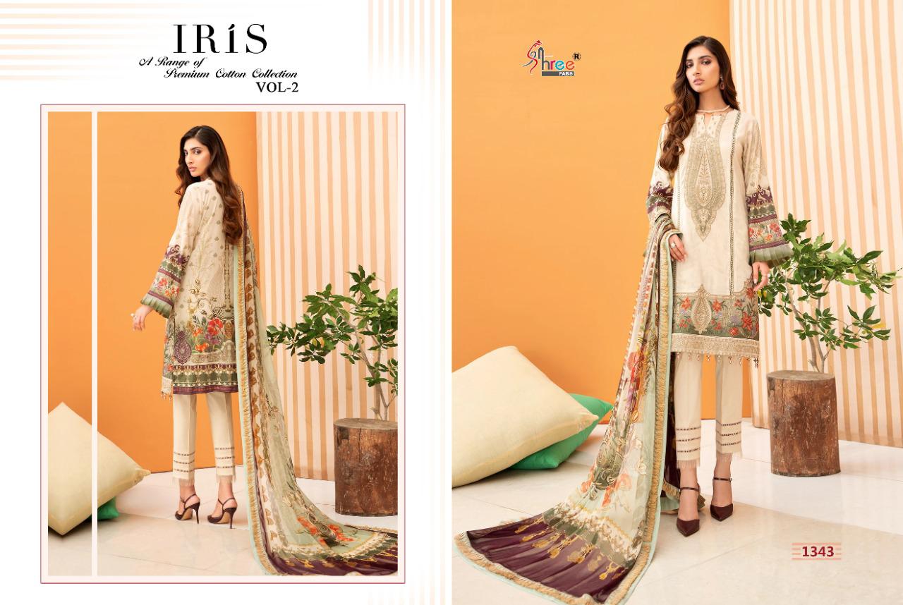 Shree Fab irish Vol 2 Launched Latest Designer And Stylish Printed Designs  Pure Jam Cotton With Print And Exclusive Embroidery Work Salwar Suit  