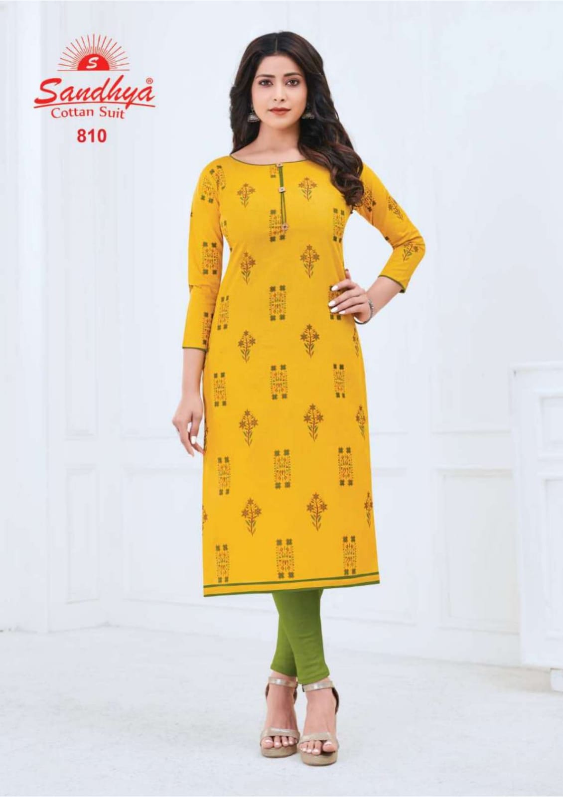 Sandhya Kalakruti 22 Latest Fancy Regular Casual Wear Cotton Printed Kurtis Collection
