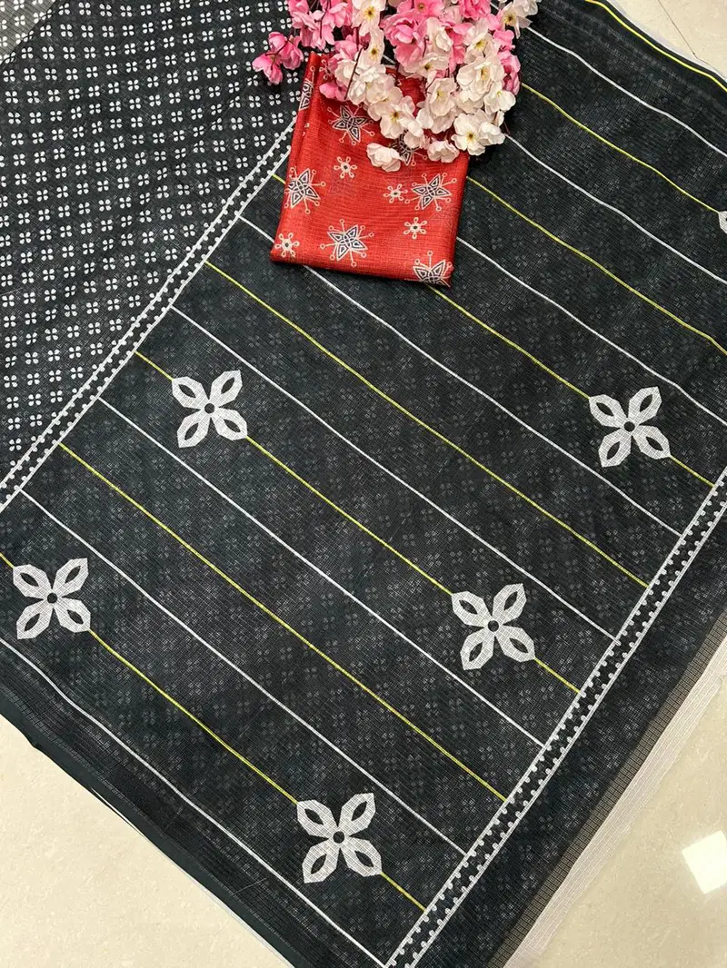 DF 121 Soft Lota Printed Daily Wear Sarees Catalog