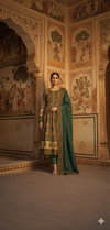 Naisha K 395 Cotton Anarkali Doriya Casual Wear Kurti With Pant Dupatta Suppliers In India