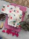 Sccf Ready H Khadi Cotton Embroidered Fancy Saree Exporters In India
