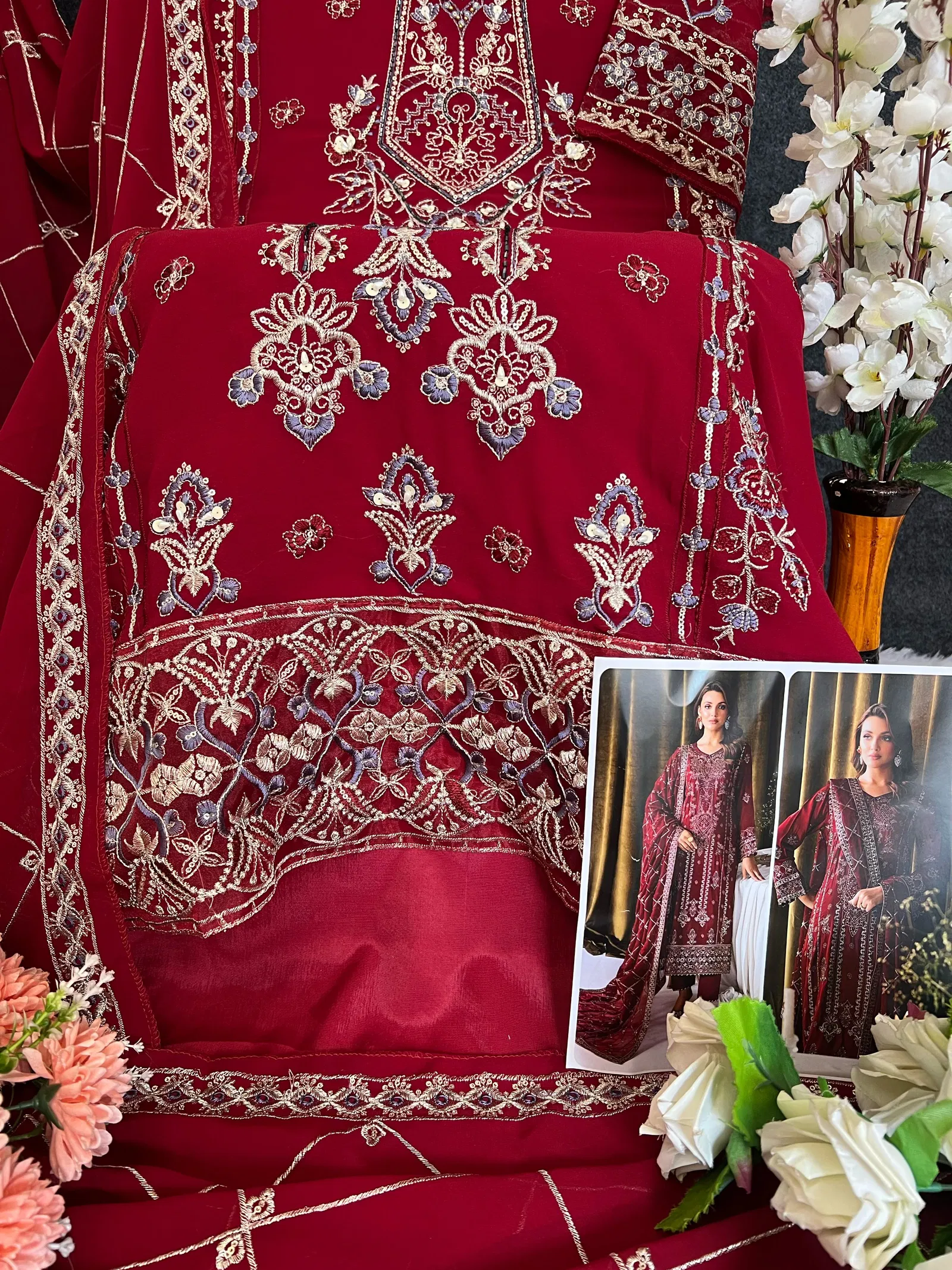  Alaya Vol  by Sajida  1 Georgette Pakistani Salwar Kameez Collection