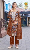 Mango Bite Vol 1 By Jt Rayon Embroidery Dress Material Wholesale Price In Surat