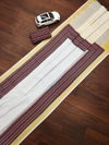 Mg 278 Cotton Gold Zari Patta Border Printed Saree Catalog