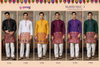 Rajwadi Raas Vol 3 by Shubhvastra Cotton Silk Online Navratri Mens Kurta Wholesale