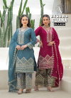 Eliana By Afsana Designer Silk Embroidery Readymade Suit Wholesale Price In Surat