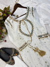 LG 1839 Fancy Fox Georgette Embroidery Designer Readymade Suits Suppliers In India