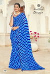 Darpan By Kashvi Georgette Lehariya Printed Surat Saree Wholesale Market
