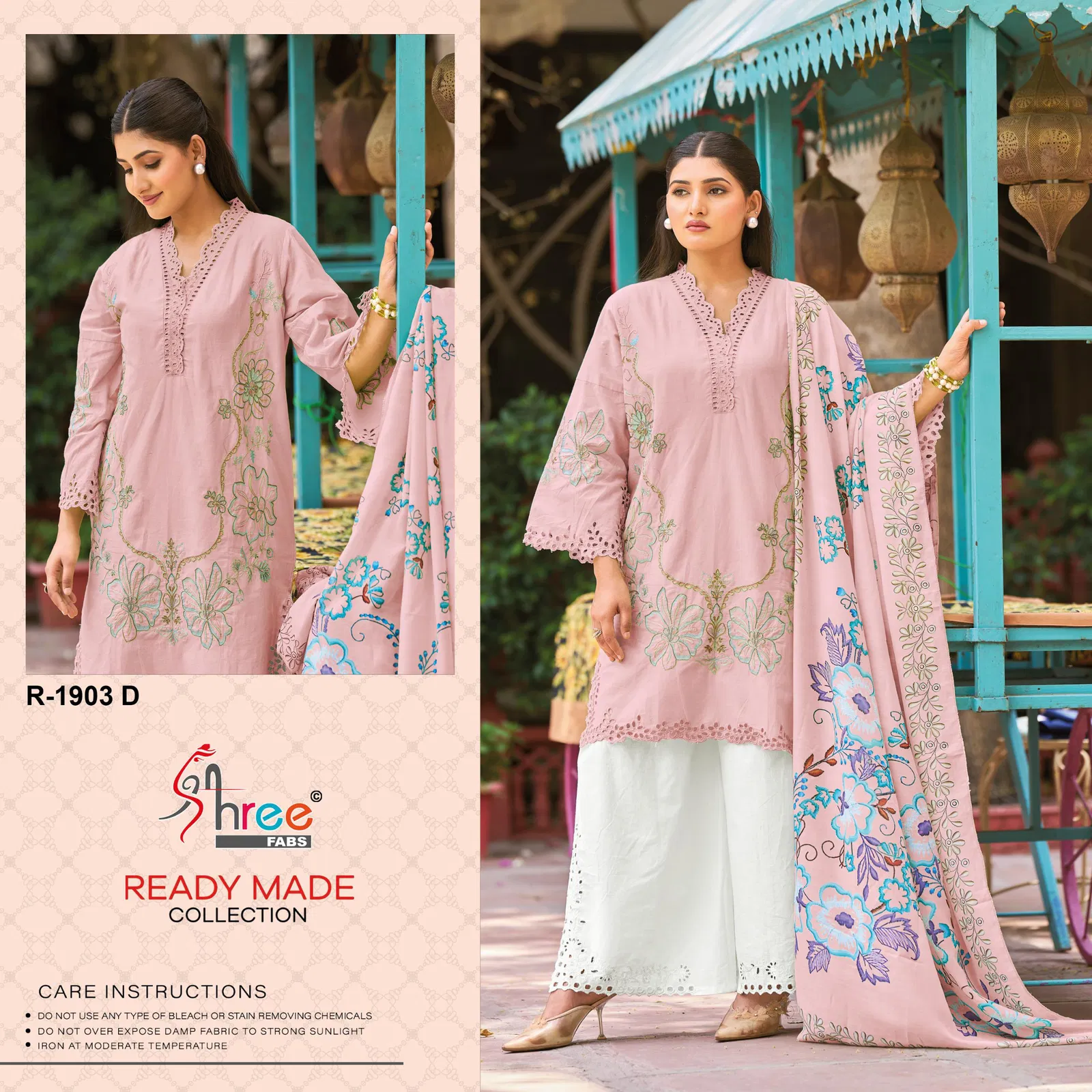R 1903 By Shree Cambric Cottan Pakistani Readymade Suits Exporters In India