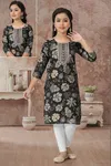 Veda Kurti 9037 Vatican Printed Kids Kurti Wholesalers In Delhi