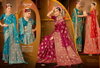 Aadarshini Satin Saroski Vol 2 By Saroj Silk Saree Wholesale Suppliers In India