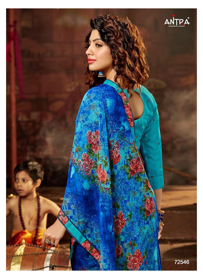 ANTPA CARVAAN Latest Fancy Designer Heavy Regular Wear Weightless Saree Collection