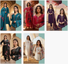 Naisha K 327 Vol 2 Silk Handwork Kurti With Pant Dupatta Exporters In India