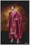 Yelena 3672 By Ganga Viscose Silk Printed Salwar Suit Exporters In India
