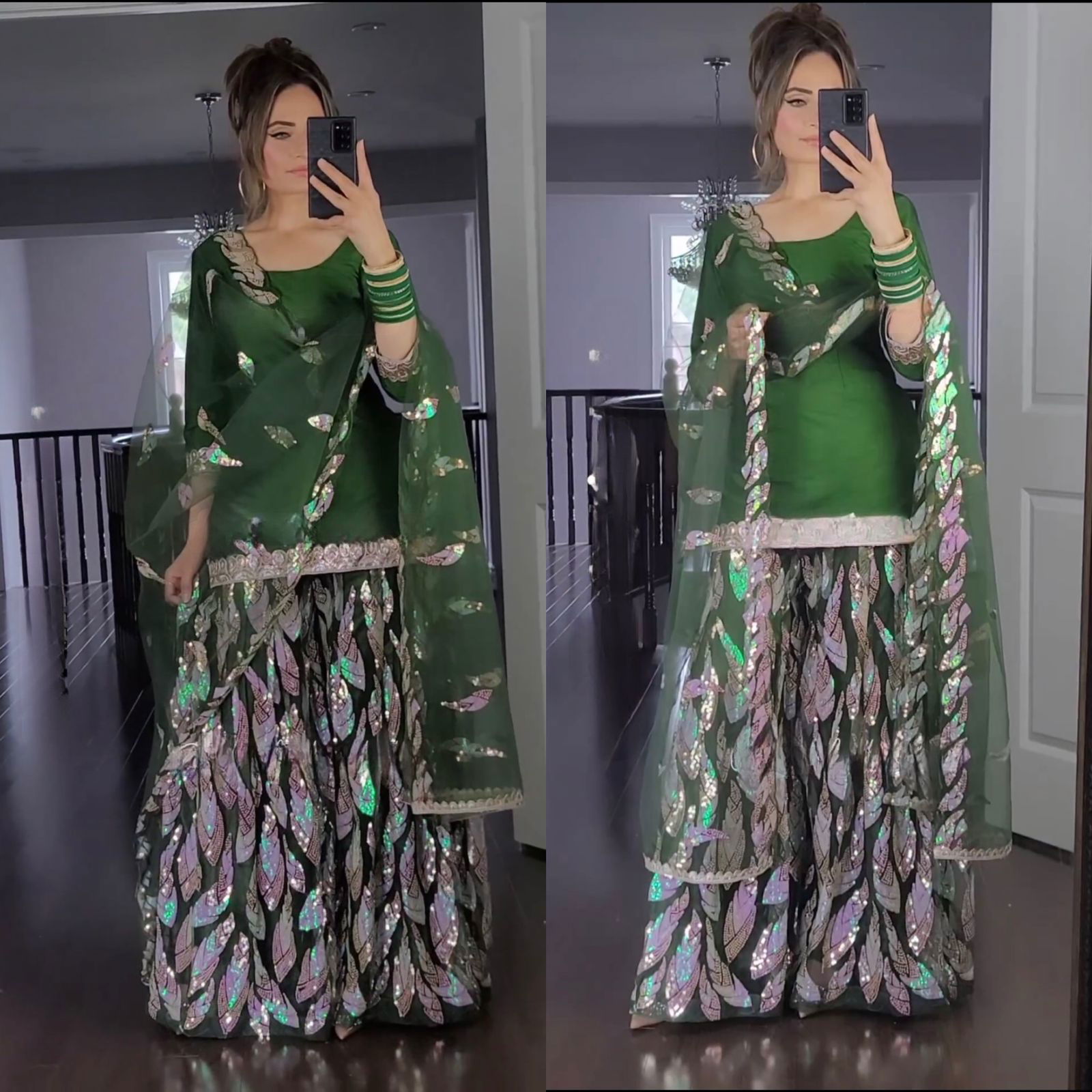 Code 339 Faux Georgette Wholesale Sharara Suit Suppliers in Mumbai