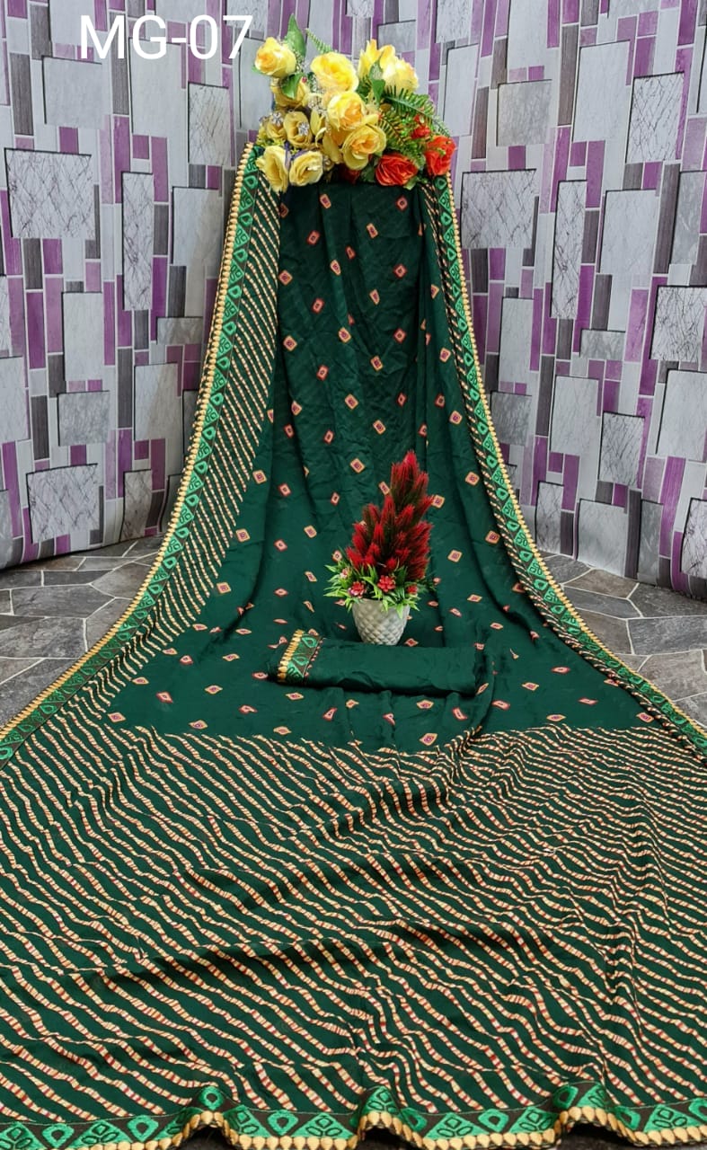 Mahek 31 Georgette Latest Fancy Designer Festive Wear Georgette Printed Saree Collection
