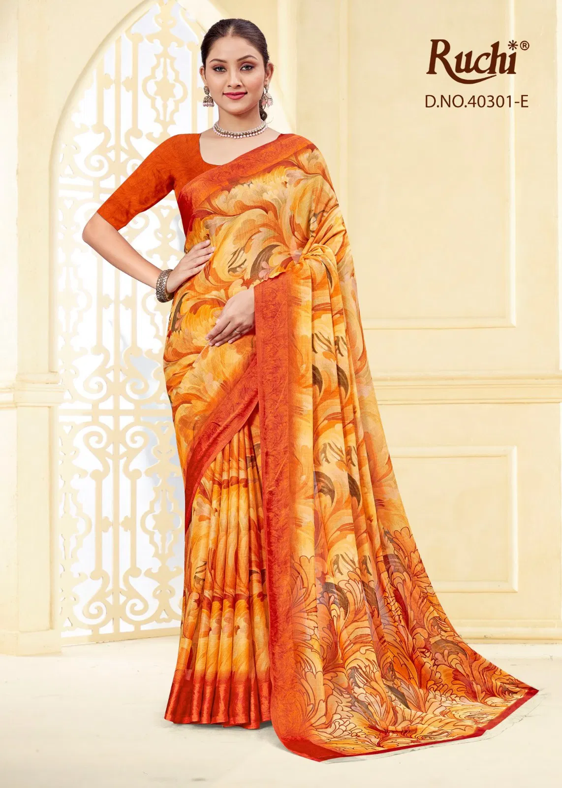Cherry Vol 43 By Ruchi Chiffon Daily Wear Saree Wholesalers Shop In Surat