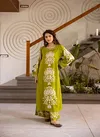 Naisha K 70 German Rayon Printed Kurti With Bottom Wholesale Price In Surat