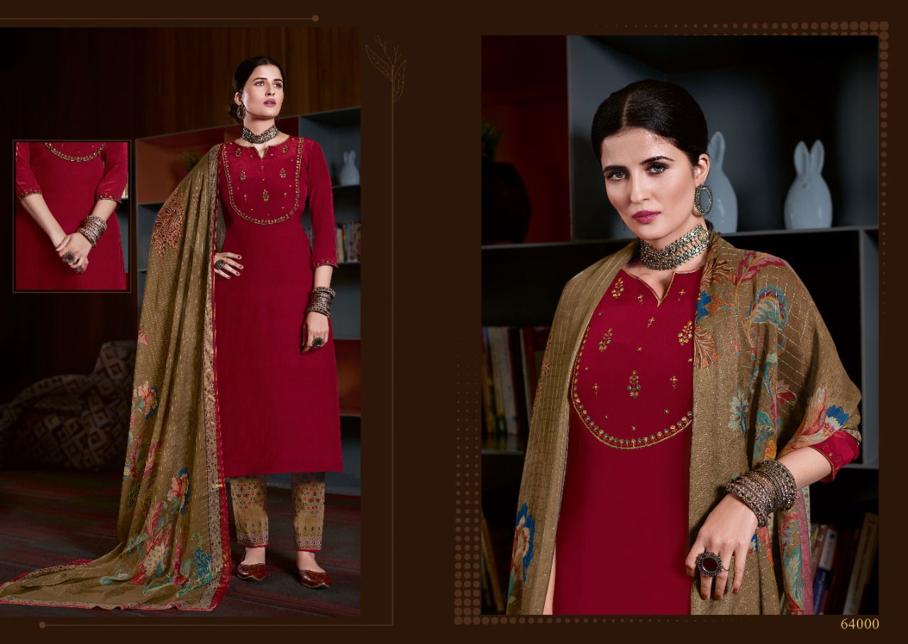 Riana Shama 64000 Series Fancy Festive Wear Designer Salwar Kameez Collection