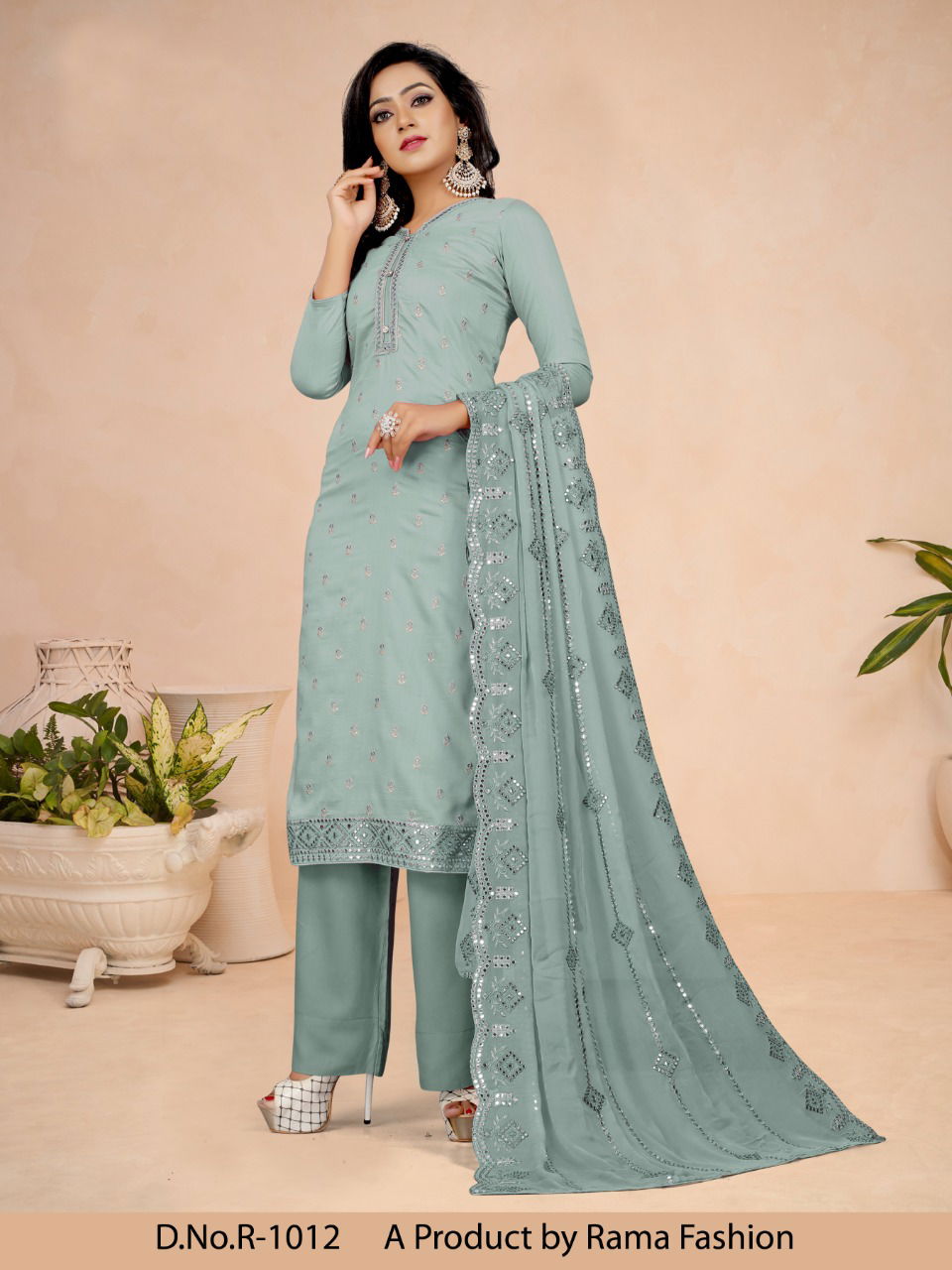 Rama 1010 Series Masleen Ethnic Wear Designer Salwar Kameez Collection
