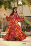 Clora Vol 11 Printed Designer Flair Wholesale Gown Suppliers In Mumbai
