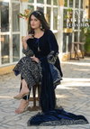 Tehmina By Afsana Velvet Zari Work Readymade Suit Wholesalers In Surat
