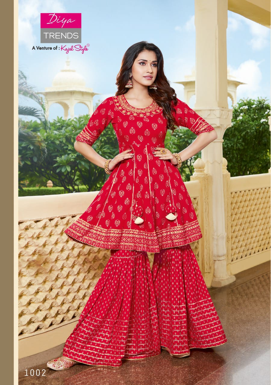 Festival Tadka 1 Designer Heavy Festive Wear Kurti With Bottom Stylish Collection
