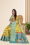 Shrinidhi Soft Silk Kalamkari Printed Designer Saree Catalog