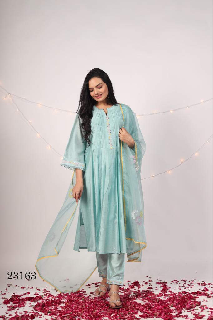 Indira 23163 Designer Kurti With Bottom Dupatta Catalog
